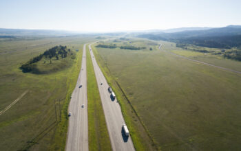 Trans-Canada Highway in Alberta Southern Alberta